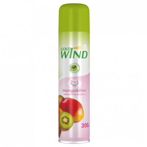 GOLD WIND освежитель воздуха киви и манго 300мл (12)